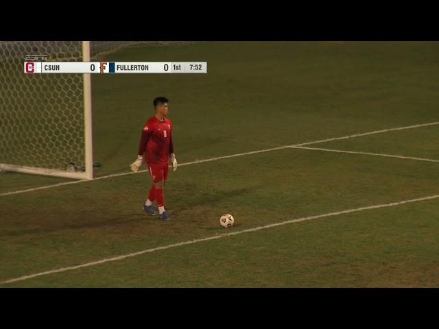 Cal State Northridge Matadors vs Cal State Fullerton Titans 2022.10.29 / NCAA Soccer Men´s