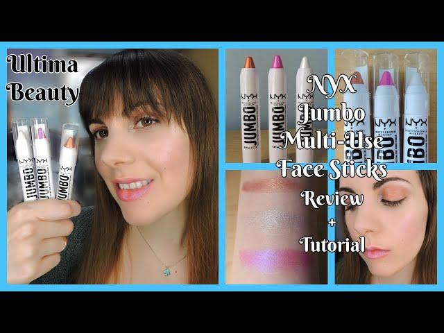 NYX | Jumbo Multi-Use Face Highlighter Sticks | Review & Tutorial