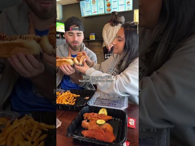 POV: You Try the BEST Nashville Chicken in TEXAS!