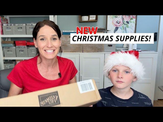 Unboxing Christmas Scrapbooking & Cardmaking Supplies from Stampin’ Up! | Day 8