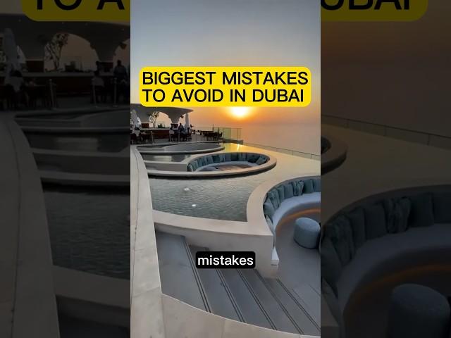 Dubai Travel Tips: Top 3 Mistakes You MUST Avoid! #dubaitravel #traveltips