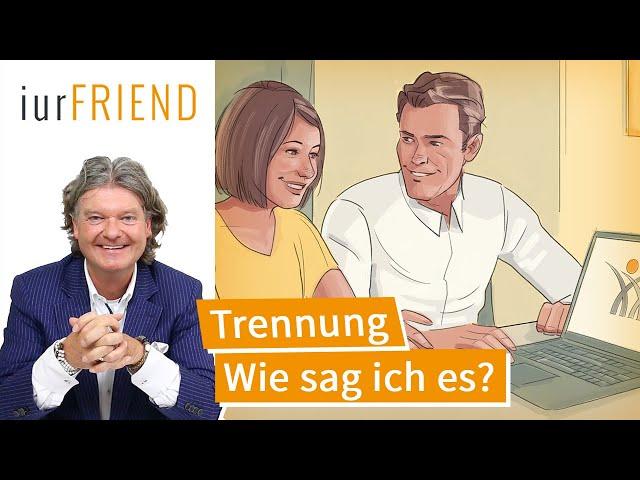 Trennung: Wie sage ich es meinem Partner?