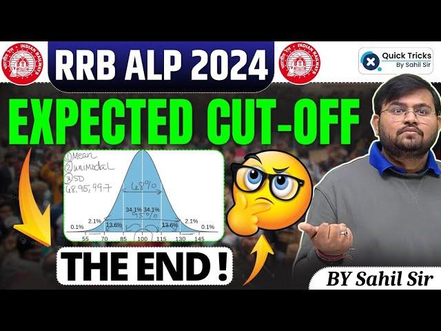 RRB ALP Expected Cut off 2024 | RRB ALP 2024 Answer Key & Cut off | Complete Analysis by Sahil Sir