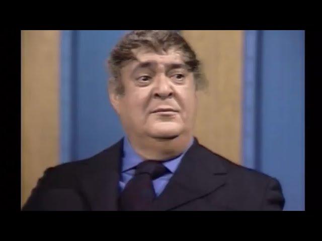 Zero Mostel Dick Cavett 1971