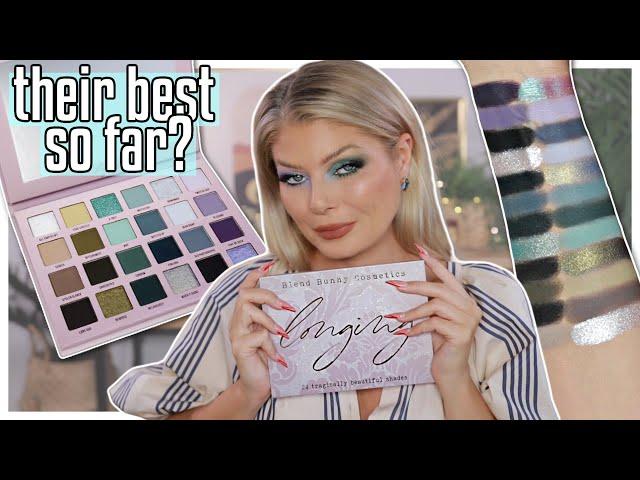 Is The Longing Palette The Best Blend Bunny Palette So Far? | 2 LOOKS