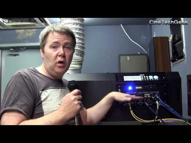 What can I plug into a Series-2 Digital Cinema Projector
