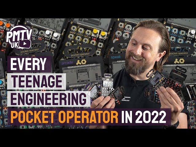 Every Teenage Engineering Pocket Operator In 2022 - Full Range Overview & Comparison