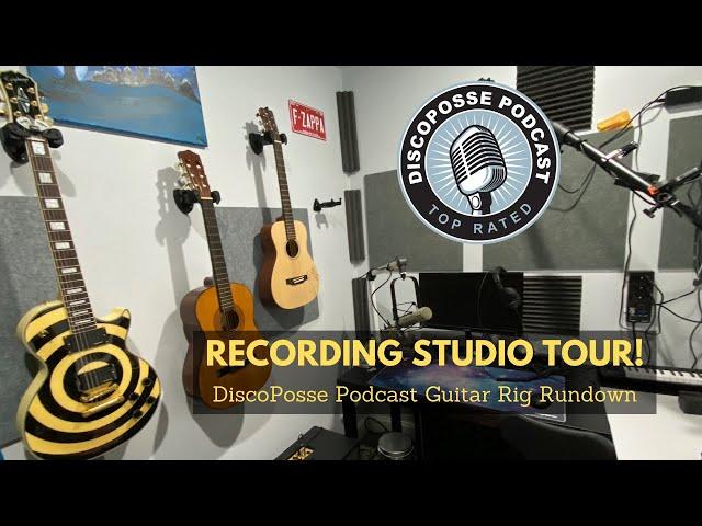 DiscoPosse Podcast StudioTour - Guitar Gear