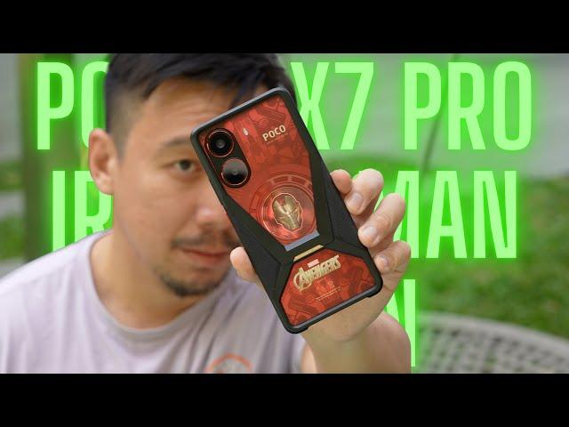 Poco X7 Pro Iron Man Edition: Dimensity 8400-Ultra Powered Phone for Marvel Fans