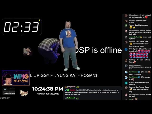 June 16 minor Stream - Cast and Beg
