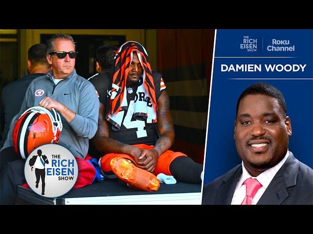 ESPN’s Damien Woody Blasts Browns Fans for Cheering Deshaun Watson’s Injury | The Rich Eisen Show