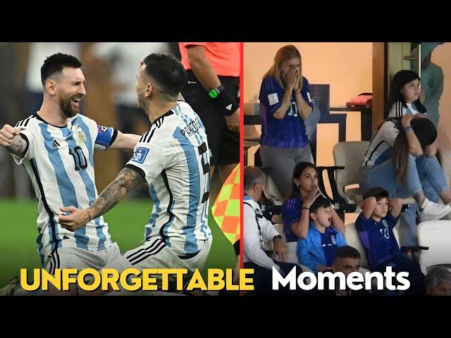 Lionel Messi and Argentina fans will never forget these moments