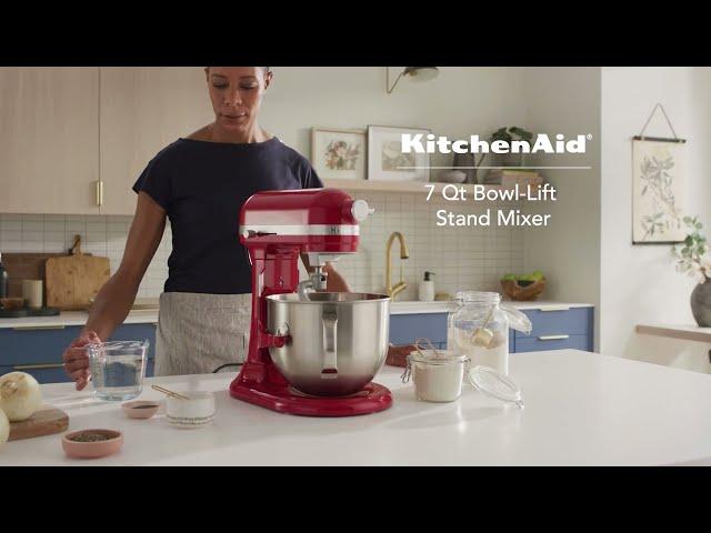 KitchenAid New 7 Quart Bowl-Lift Stand Mixer with Redesigned Premium Touchpoints