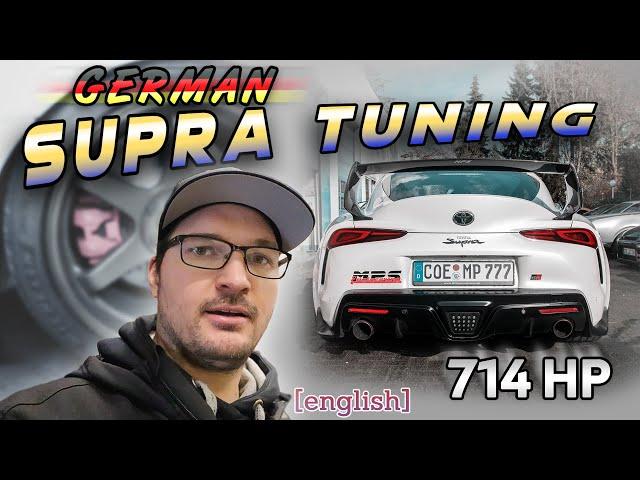 Toyota GR Supra 7xxHP?? on Big Stock Frame Turbo & E50 Fuel? - English Version - MPS Engineering