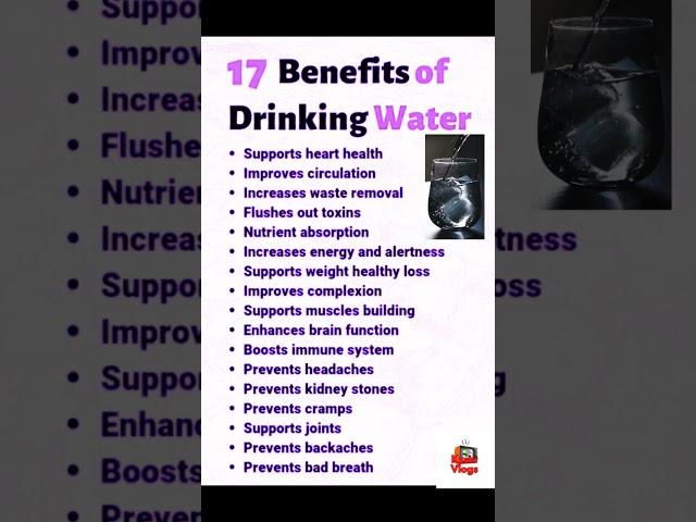 Benifits Of Drinking Water #Water #godgift #health #necessary #shortvideo#hydration #agriculture
