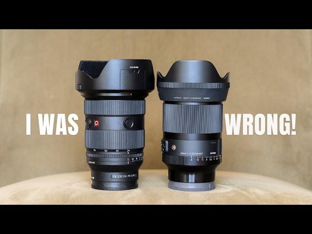 Sony 24-70mm vs Sigma 35 + 85mm — best wedding photography lens?!