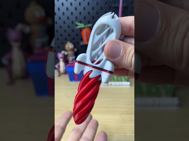 3D Printed Helix Space Rocket | Vortex Spinner Fidget