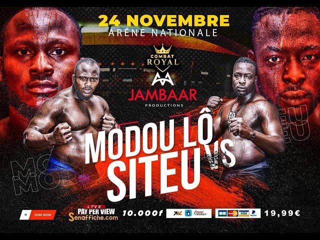 TFM LIVE  : COMBAT ROYAL - MODOU LO VS SITEU - INTEGRALITE - 24 NOVEMBRE 2024