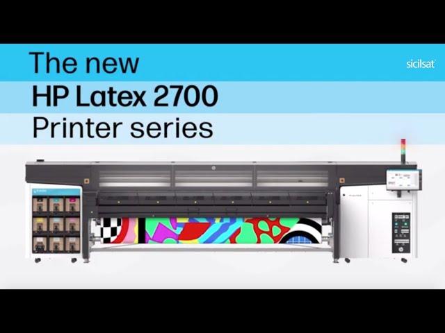 Nuova HP Latex serie 2700