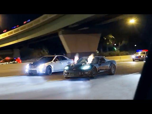 Cops vs. Street Racers! JAIL TIME OR GET AWAY! (Compilation)