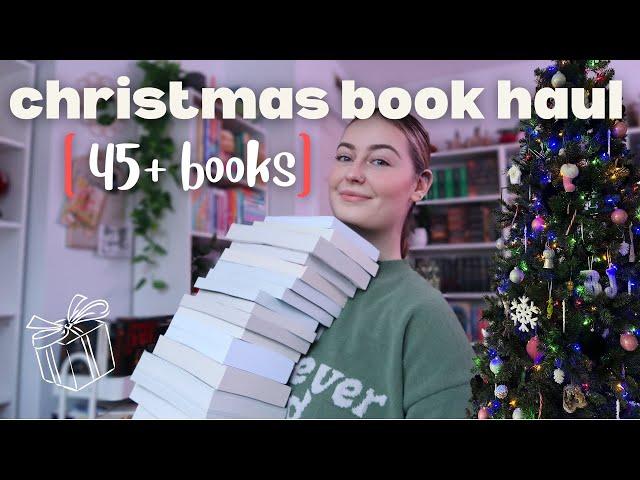 HUGE Christmas Book Haul  (45+ Books for Christmas)