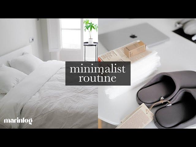 Minimalist routine | MUJI HAUL | Silent vlog