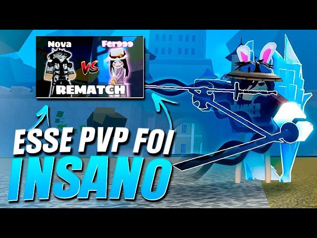 REAGINDO A REVANCHE DA FER999 VS NOVA EXILITY!!! PVP BLOX FRUITS