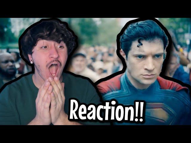 Superman Official Teaser Trailer Reaction!!