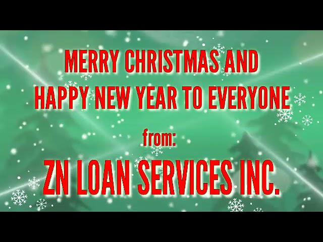 ZN LOAN SERVICES INC XMAS GREETINGS