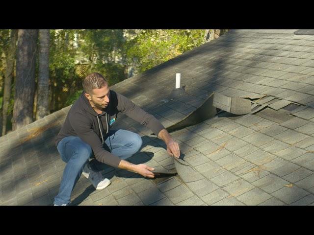 Wind Damage Inspection: Damage to Shingles