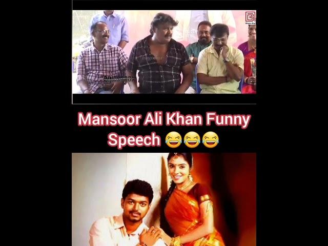 Mansoor Ali Khan teasing Perarasu in front of him#shorts #mansooralikhan #asin #vijay #sivakasi