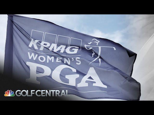 KPMG Women's PGA Championship winds test field in Round 3 | Golf Central | Golf Channel