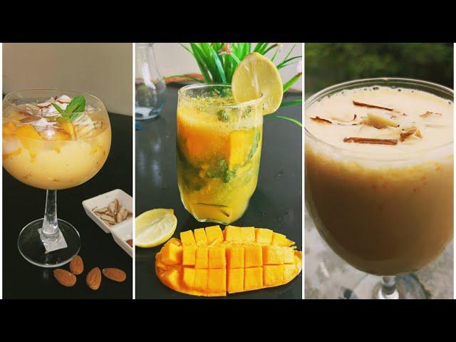 3 Easy Summer Refreshing Drinks. Mango Mojito Recipe. Mango Mastani. Lemonade For Weight Loss