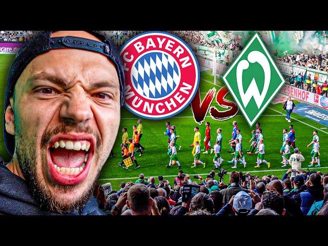 BAYERN vs BREMEN STADION VLOG! Wir werden Hops genommen...