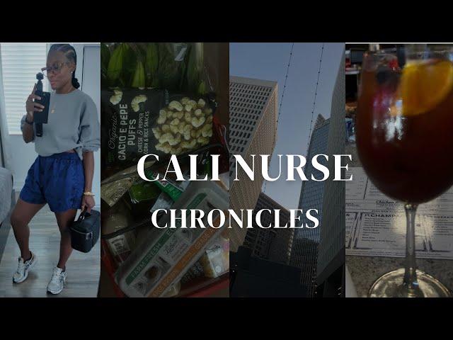 CALIFORNIA TRAVEL NURSE | BACK TO CALI|  MISSED MY FIRST DAY OF WORK 🫣| DID SHE RAPE HIM?! & MORE