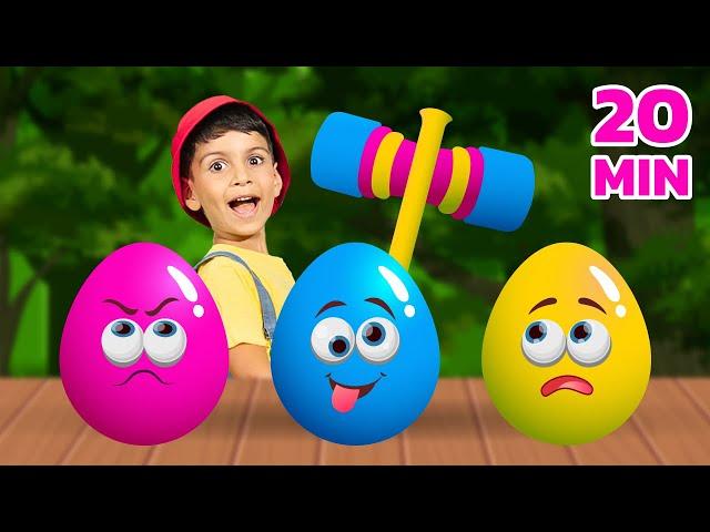 Mix - Surprise Eggs Kids Songs Compilation | BabyBillion | Nursery Rhymes