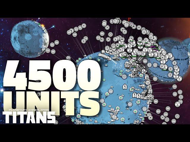 32 PLAYER, 4500 Unit Army - Planetary Annihilation: Titans