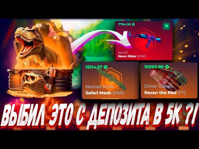 ВЫБИЛ ВСЁ ЭТО С КЕЙСОВ ПРИ ДЕПОЗИТЕ В 5К ?!  SKINBOX LU23 +РОЗЫГРЫШ ,ЭТО ВАМ НЕ CASE BATTLE