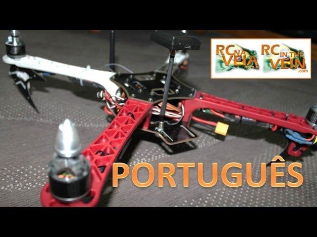 RCNAVEIA - Q450mm quad Montado e Comentários
