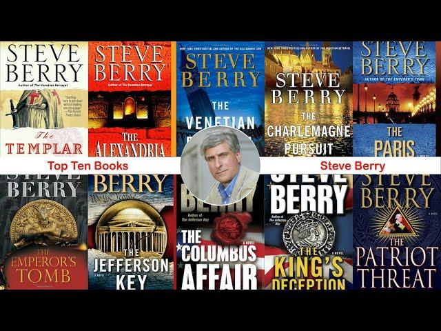 Explore the Best of Steve Berry: Our Top Ten Book Recommendations