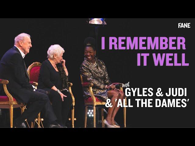 Gyles Brandreth, Judi Dench & 'All The Dames' sing I Remember It Well!