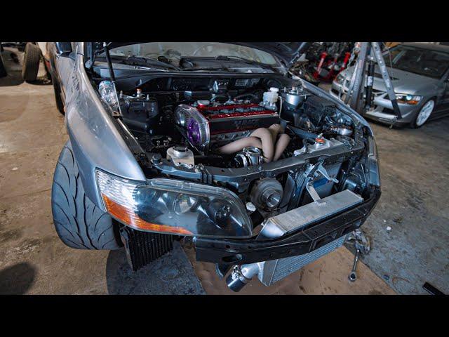 My Mitsubishi Evolution is ALMOST Back! | BIG Turbo Build Continues