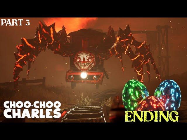 Choo Choo Charles- Final Boss Fight & Ending Gameplay | Part 3 | Lovely Boss