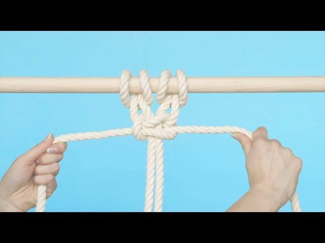 Macramé 101: Square Knot