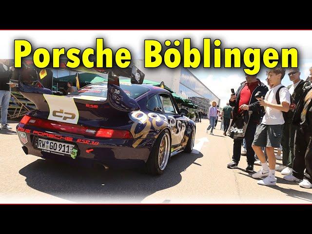 Porsche Treffen Böblingen 2024 | PFF bei Motorworld | 993 RSR, RUF SCR, BTR-II 650 EVO, GT2RS, GT3RS