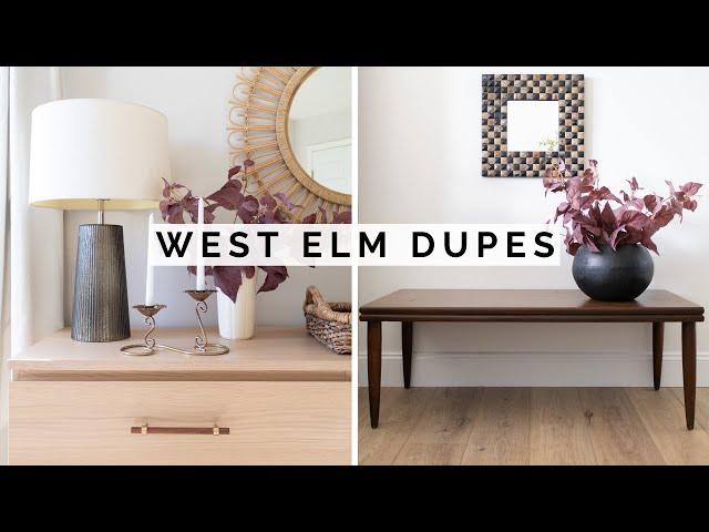 WEST ELM VS THRIFT STORE | DIY WEST ELM INSPIRED DECOR