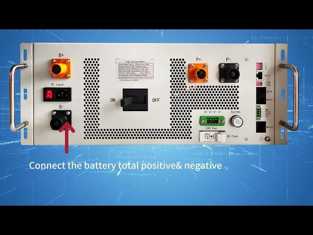 GCE New Arrival 4U ESS High Voltage BMS Product Description