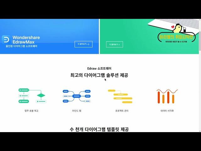 다이어그램 편하게 그리는 프로그램 원더쉐어 이드로우맥스 (EdrawMax) 살펴보기