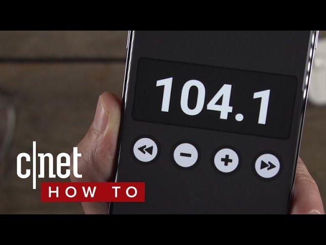 Unlock the Hidden FM Tuner in Your Android Phone (CNET How To)