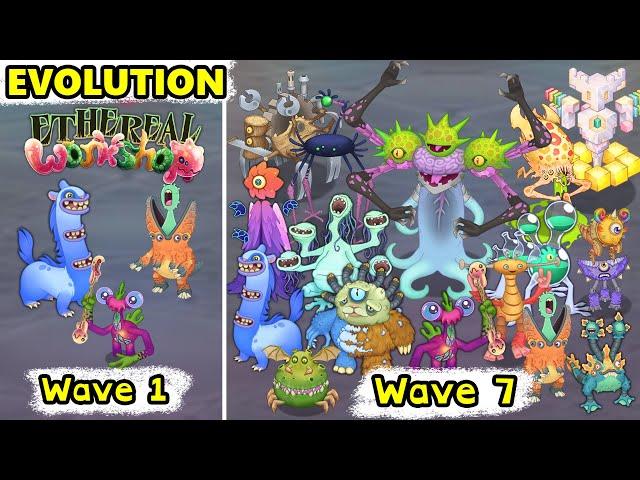 Ethereal Workshop Evolution Wave 1 - Wave 7 (My Singing Monsters)